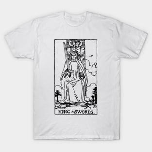 Tarot Cards King of Swords T-Shirt